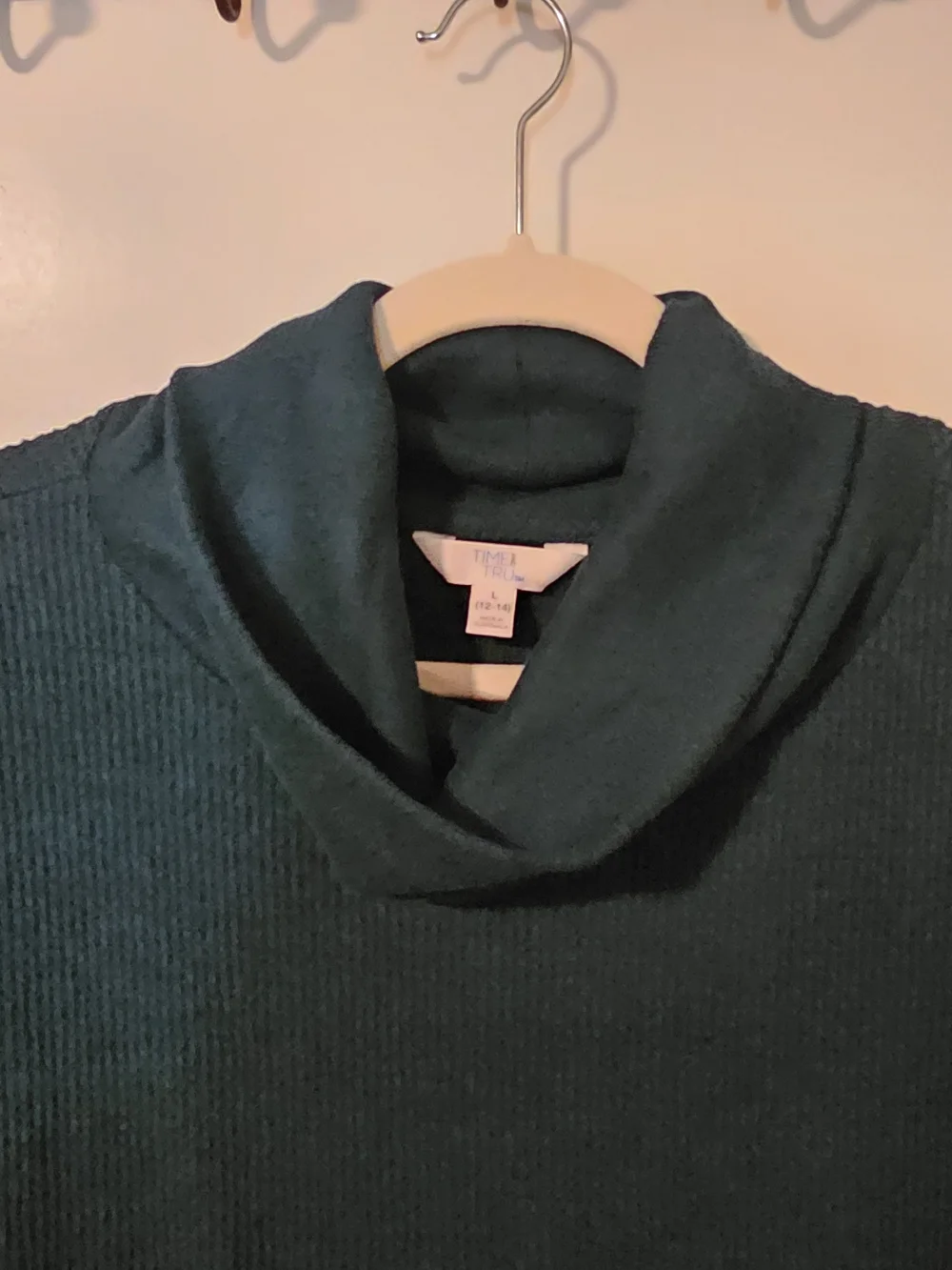 Time and Tru cozy ribbed